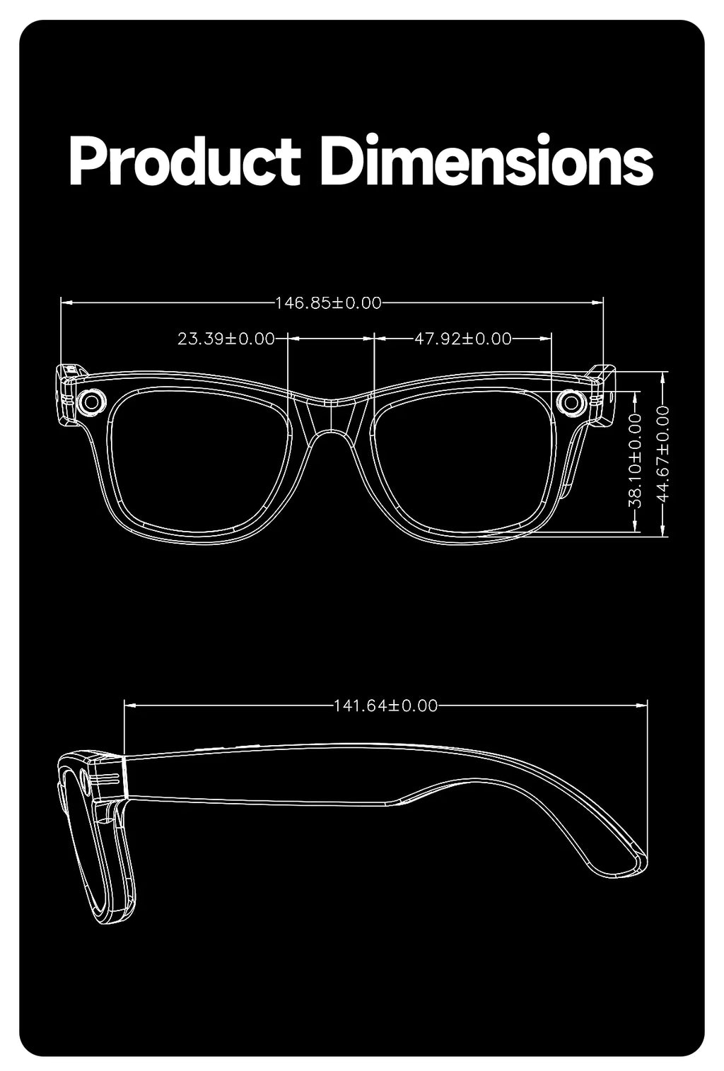 New 800W Camera AI Glasses Men Color-Changing Smart Translation Glasses Photo Video Recording Waterproof Call Smart Sunglasses