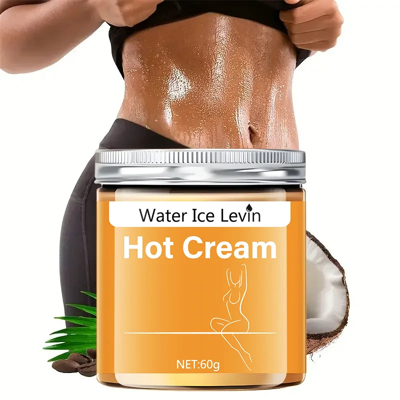 Full Body Fitness Massage Cream, Hot Compress to Tighten Abdominal Muscles