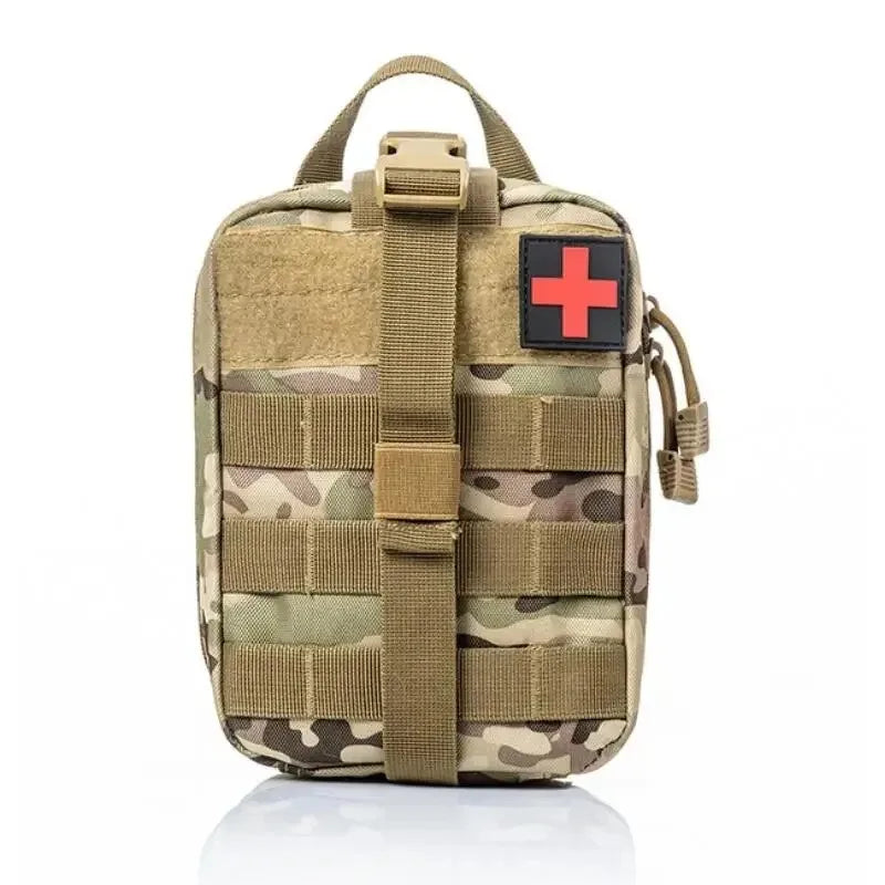 Waterproof Oxford Molle First Aid Pouch – IFAK Emergency Waist Pack for Outdoor Adventures