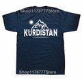 Funny Kurdistan Mountains Kurds Kurdish T Shirts Cotton Short Sleeve Birthday Gifts Mens Clothing Fashion Casual Loose T Shirt