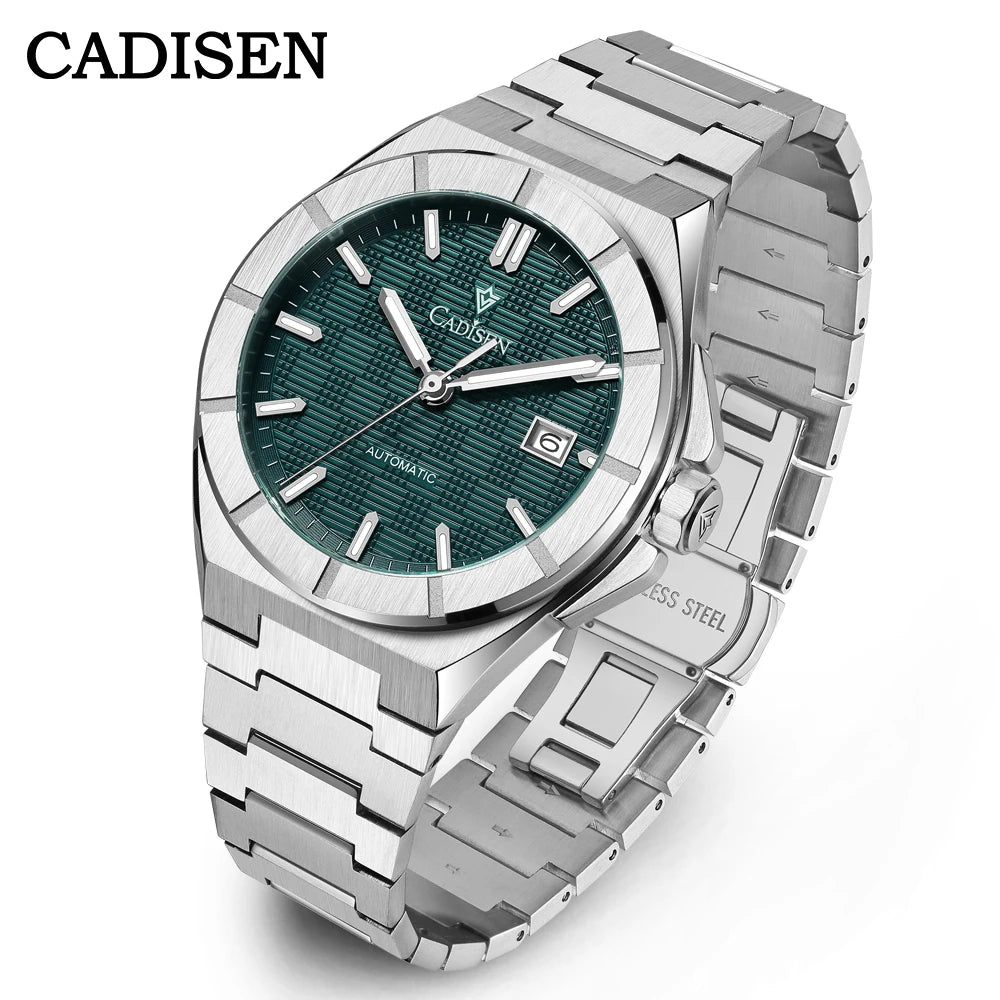 CADISEN C8242 Men’s Automatic Watch with Textured Dial