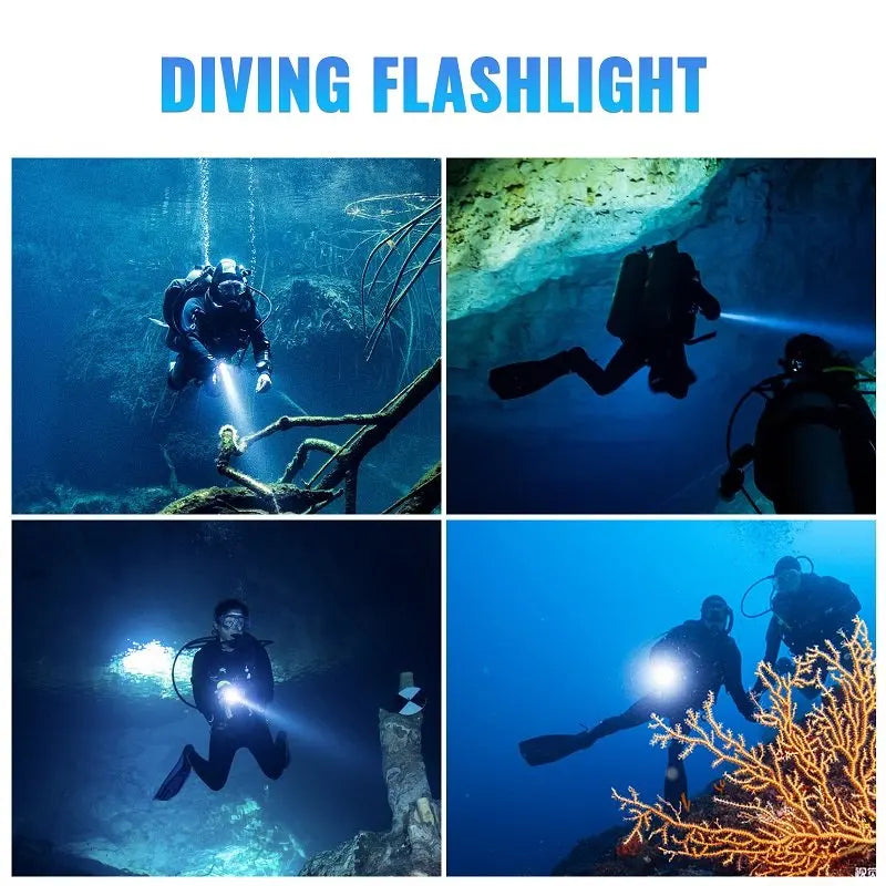 Sofirn SD05 Scuba Diving Flashlight – XHP50.2 LED, 3000lm, 21700 Battery, Magnetic Switch, 200–500m Beam, 5000K/6500K