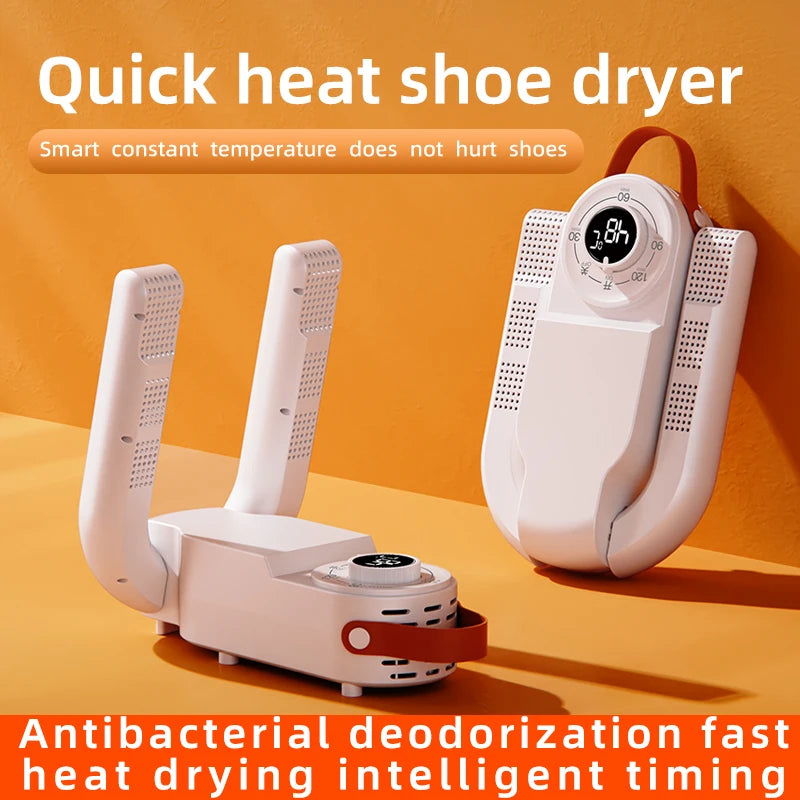 HOMEFISH Shoe Dryer with Timer – 220V EU Plug