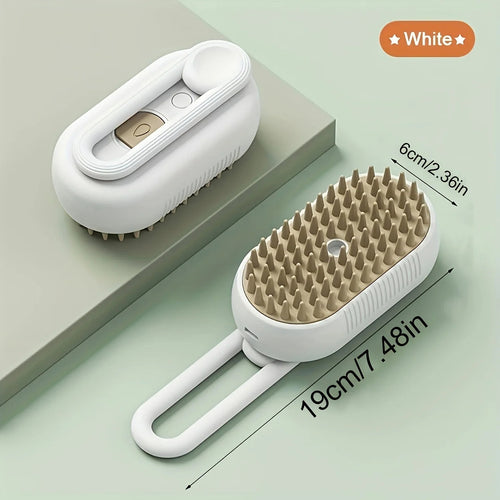 Pet Steam Brush – Cat & Dog Deshedding & Grooming Tool