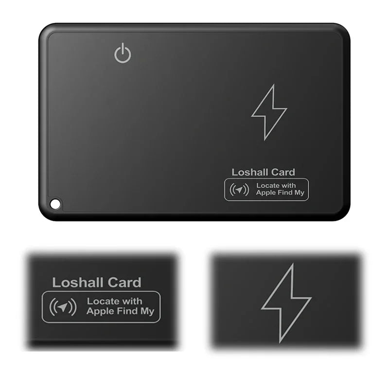 CD Wallet Charging Tracking Location Tracker Wireless  Card Waterproof GPS Locator Work with IOS Find My App Bluetooth Tracker