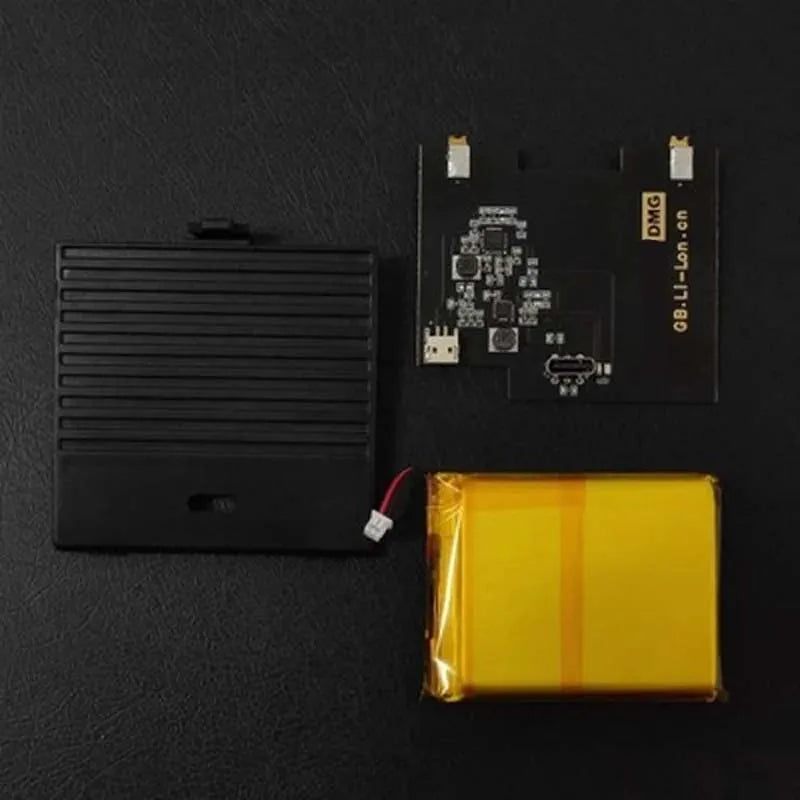 High Capacity 2300mAH Rechargeable Lithium Battery USB-C for Game boy Thick Machine for GB DMG Highligh