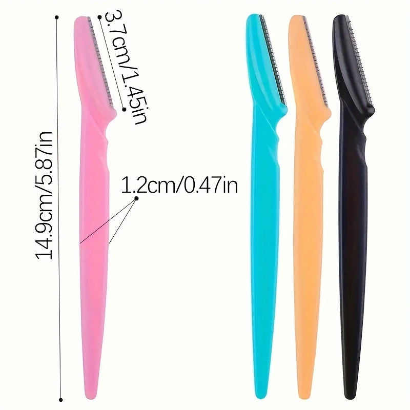Manual Eyebrow Razor Kit – Black