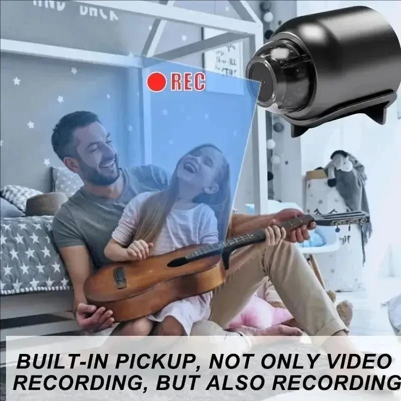 X5 Mini Wi-Fi Camera – Black, Listed 1080p