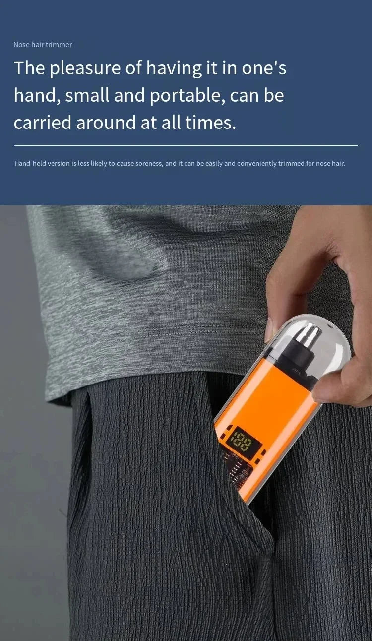 USB-C Rechargeable Nose & Ear Hair Trimmer