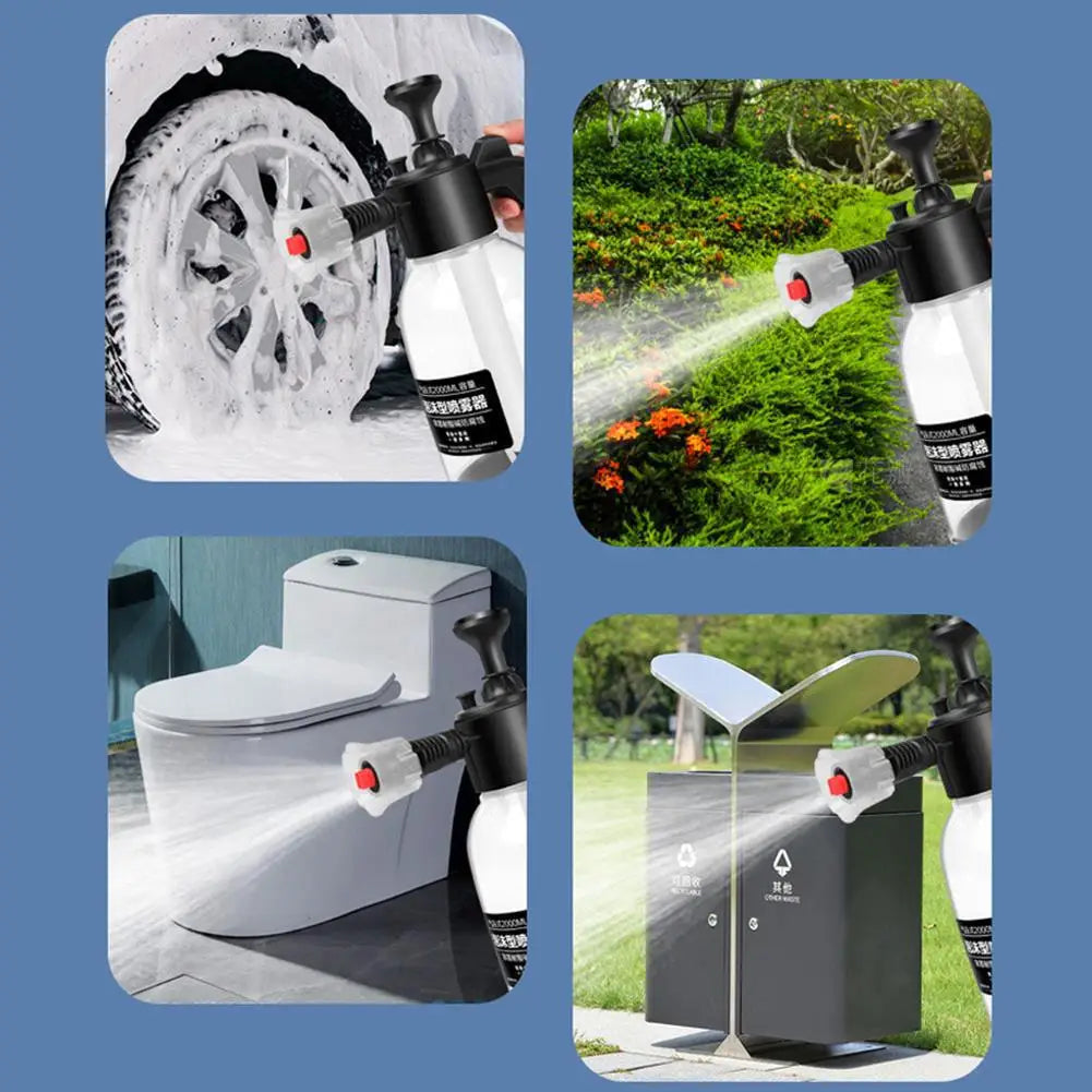 Hand-Pump Foam Sprayer – 2-Liter Tank