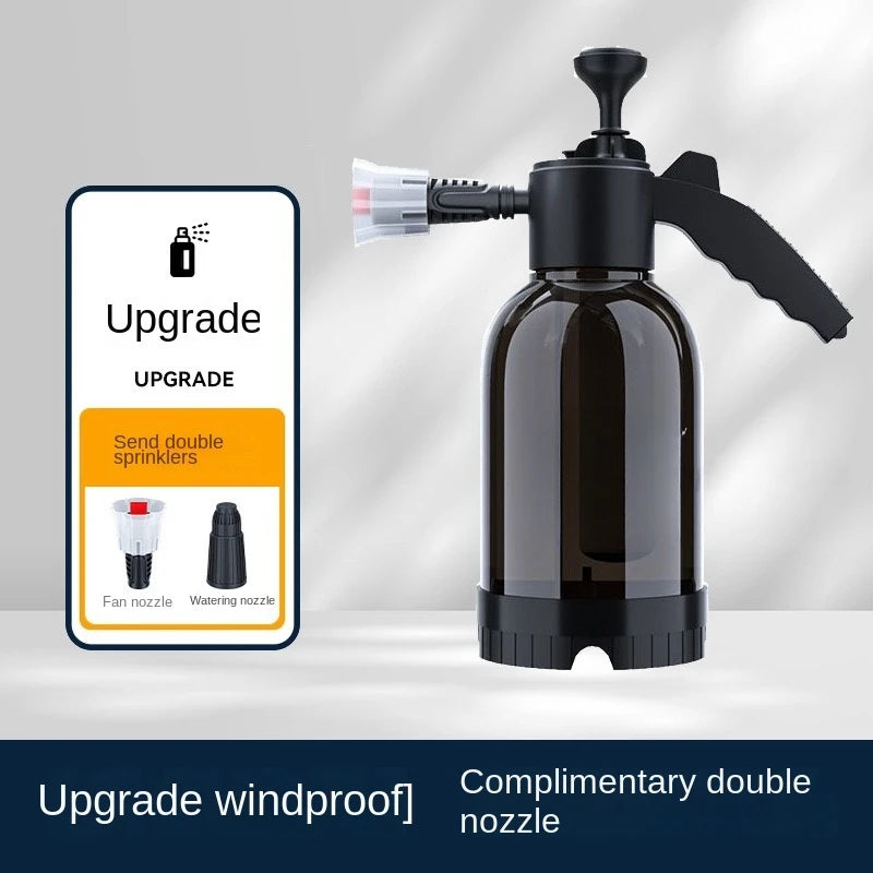 2L Handheld Foam Sprayer for Car High Pressure Hand Pump  With Pressure Relief Valve Car Wash Spray Bottle Window Cleaning Tools