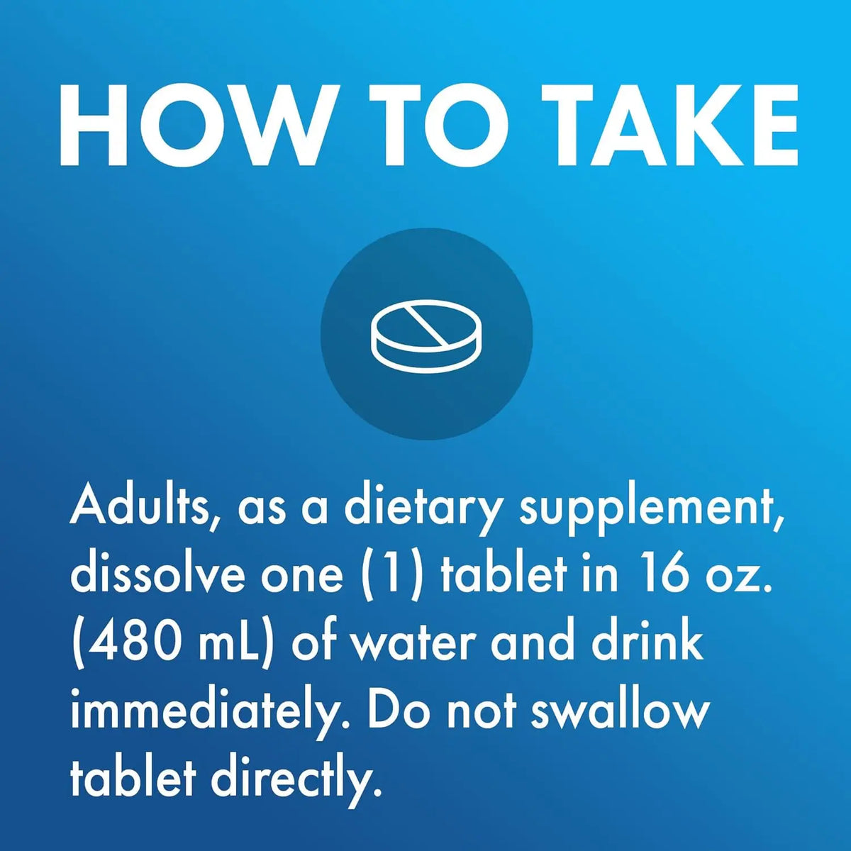 Molecular Hydrogen Water Tablets with Magnesium