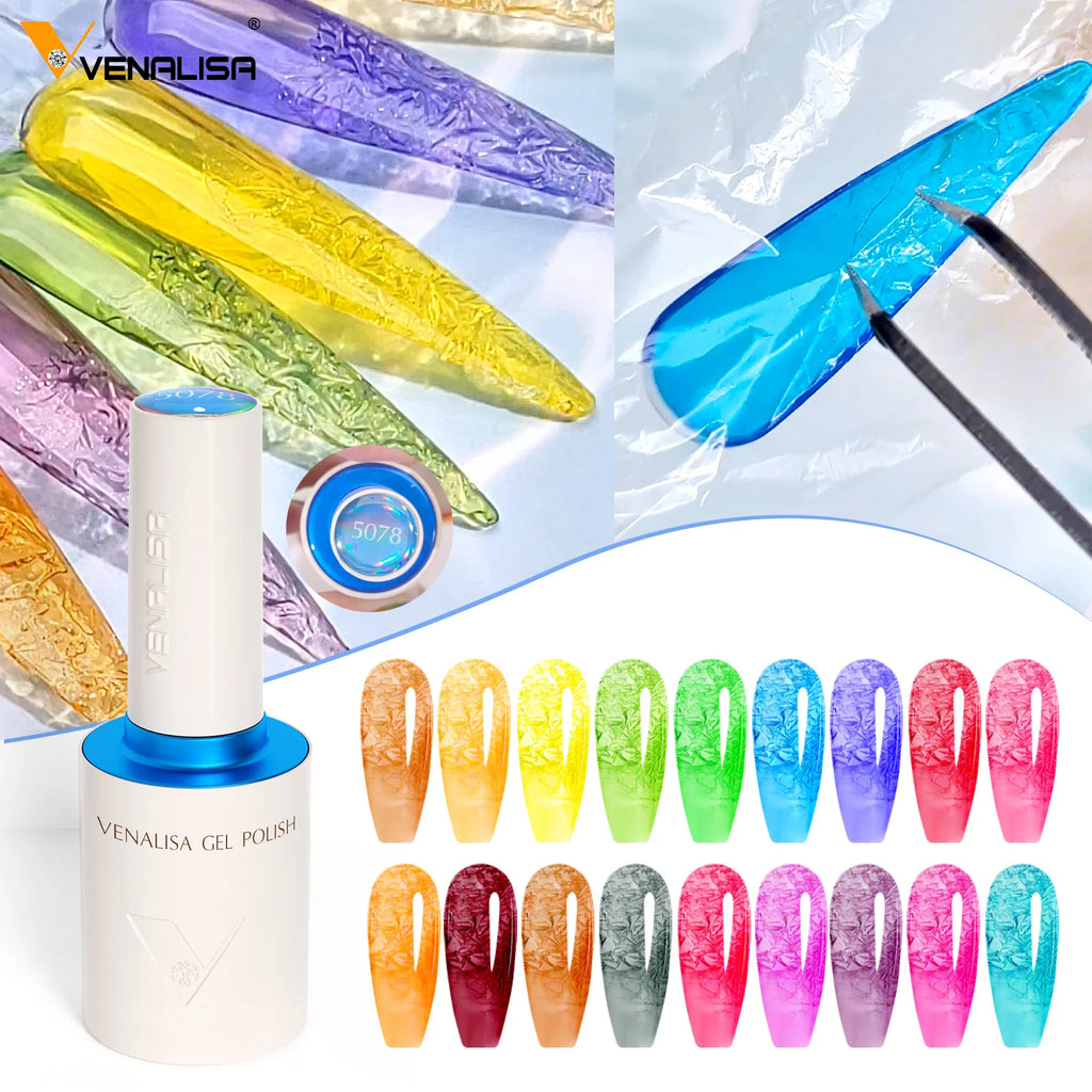TPO FREE HEMA FREE Venalisa Nail Gel Polish10ML Semi Permanent Long Wear Original Quick-dry Enamel Soak Off UV LED Gel Nail