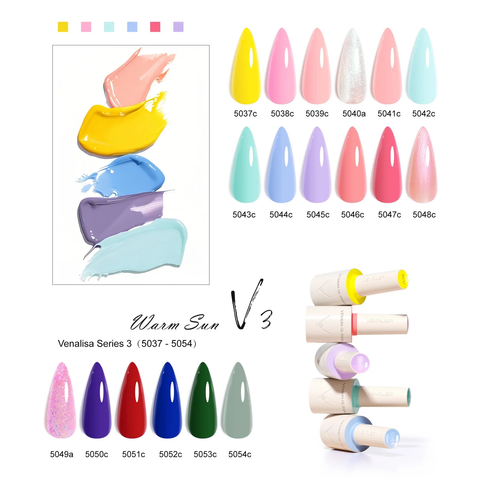 10ml VENALISA Nail Gel Polish HEMA TPO Free  Vegan Soak Off UV LED Gel Varnish Glossy Long Wear Diamond Top Semi Permanent Gel