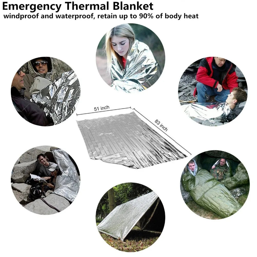 Professional Car & Camping First Aid Kit – SOS Emergency Gear for Wilderness & Outdoor Adventures