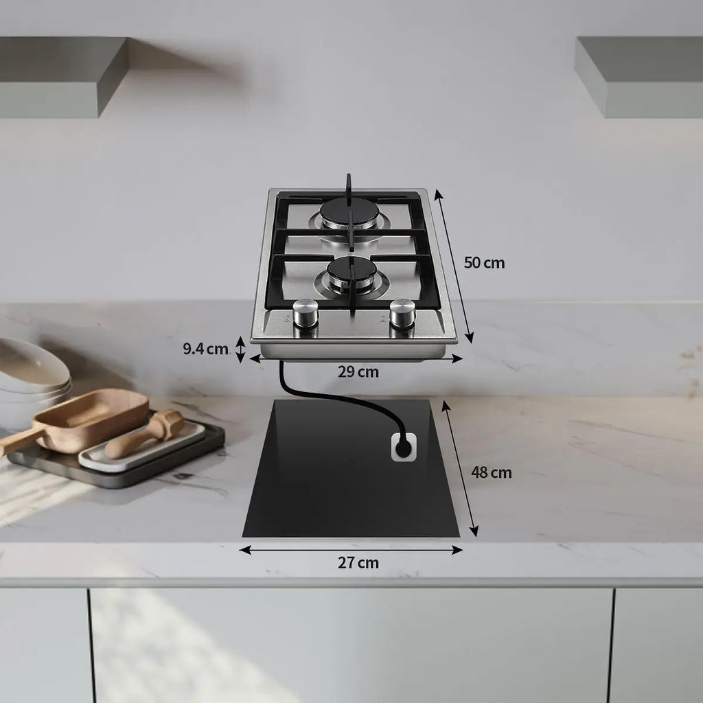 TopStrong 2-Burner Gas Cooktop – EU Model