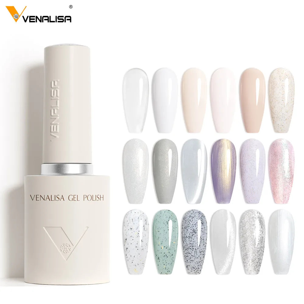 VENALISA 10ml V6 Nail Gel Polish HEMA FREE TPO FREE Cat Eye Gel Polish Semi Permanent UV LED Soak Off Nail Manicure Gel Lacquer