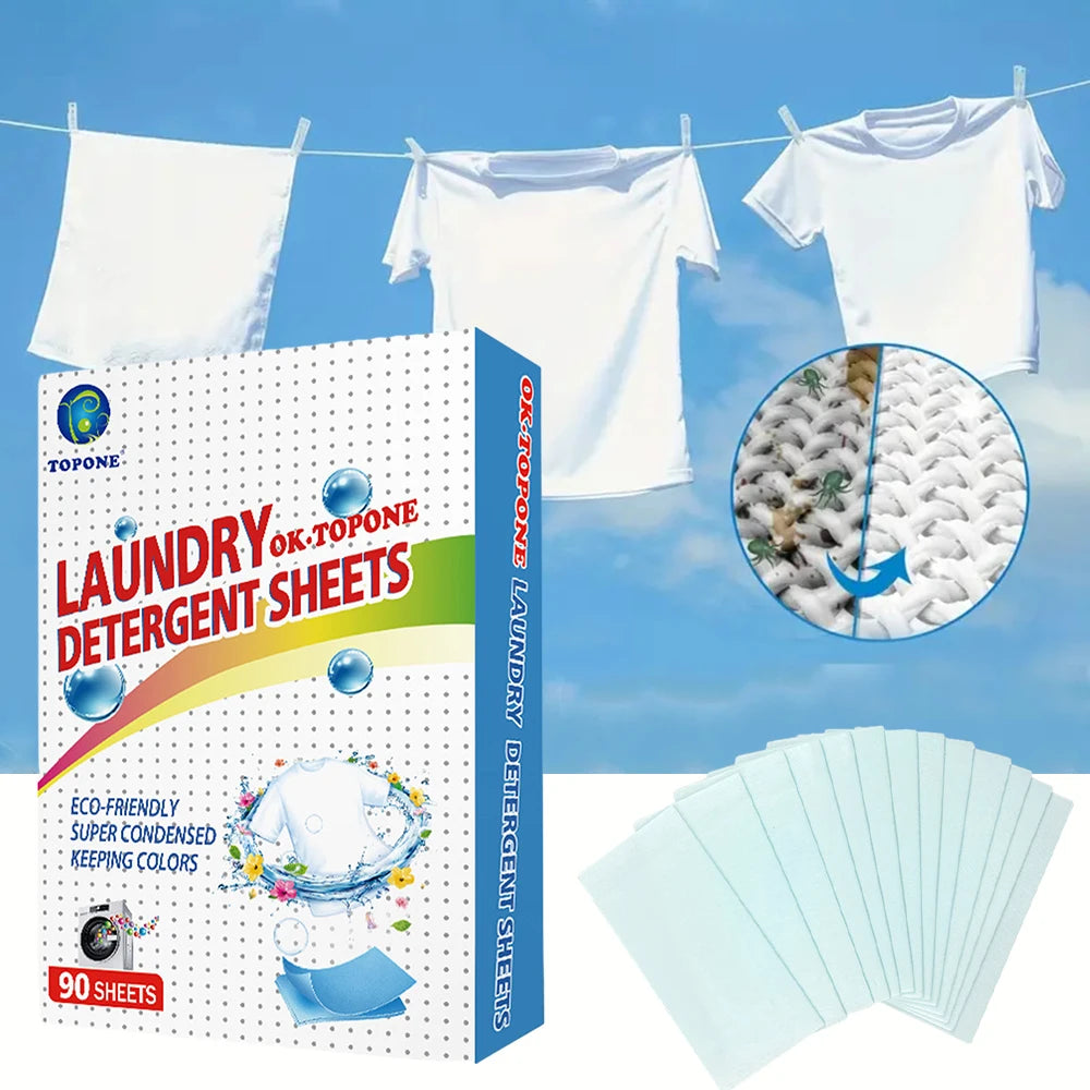 Laundry Detergent Sheets – 90 Count