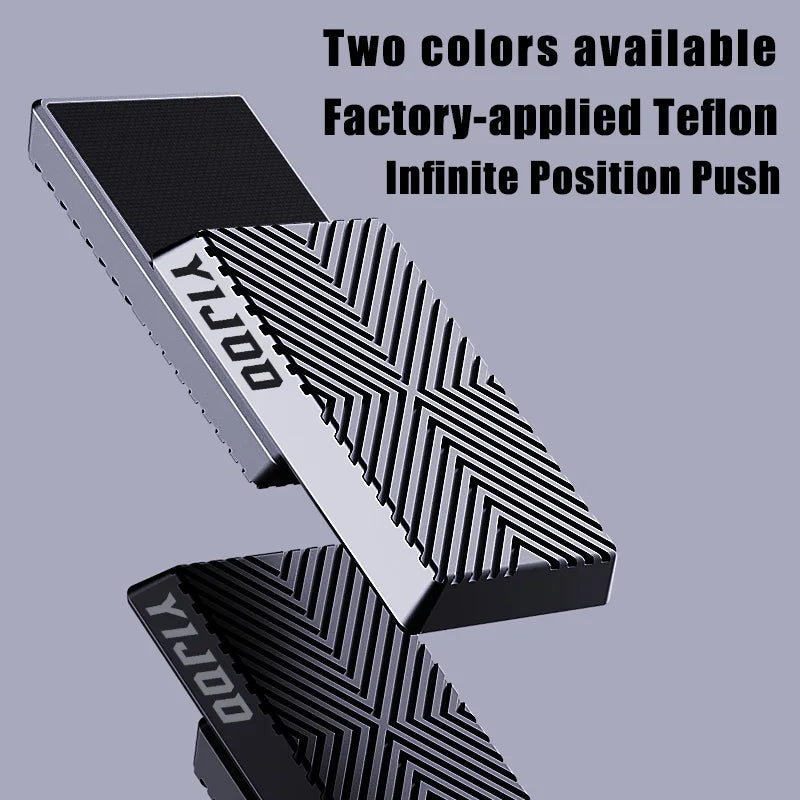 Fidget Unlimited Position Card Pushing Fingertip Gyroscope Adult Stress-Relieving Toy ADHD Tool EDC Metal Toy Kids' Gift