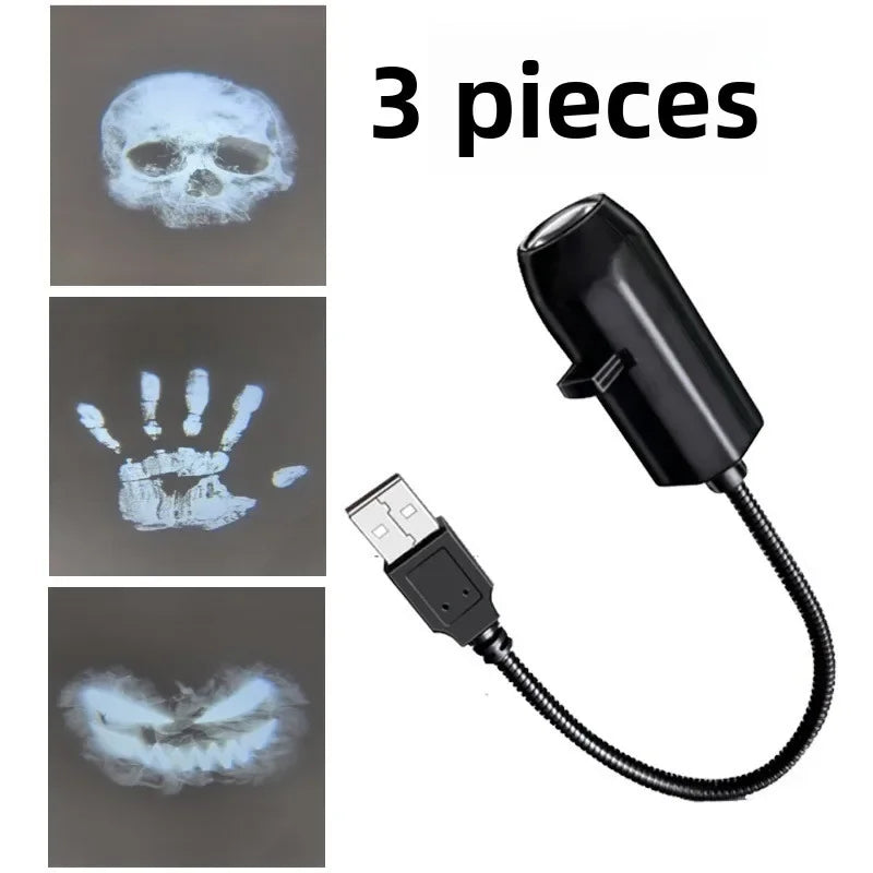 Halloween & Christmas Pattern Projector Decoration