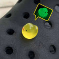 3D Cute Duck Noctilucent Shoe Charms for Crocs Garden Sandal Clogs Pins Decorations Slipper Accessories Girl Women Gift