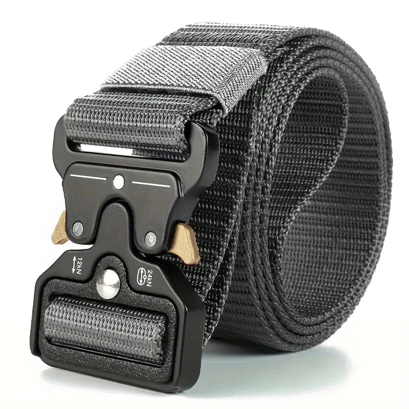 Unisex Tactical-Style Belt with Automatic Buckle
