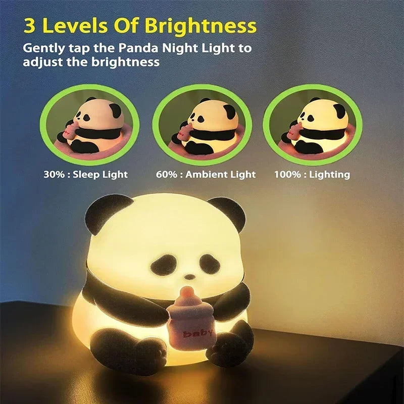Rechargeable Axolotl Night Light with Touch Control