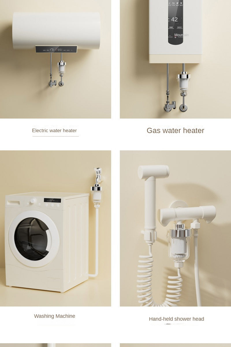 Inline Water Filter & PP Replacement Cartridge Bundles