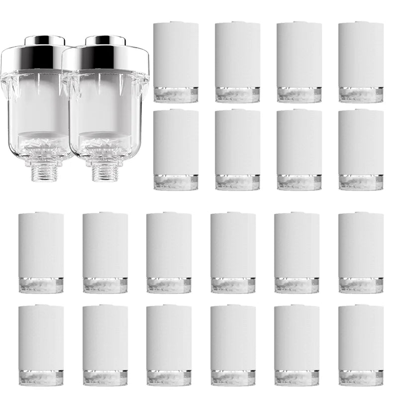 Inline Water Filter & PP Replacement Cartridge Bundles