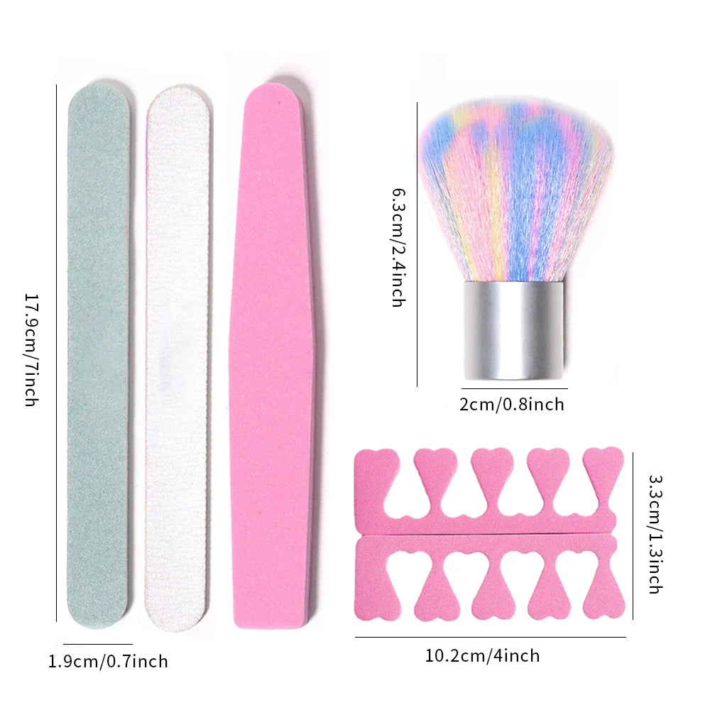 Manicure & Nail Art Tool Kits – 7 Set Options