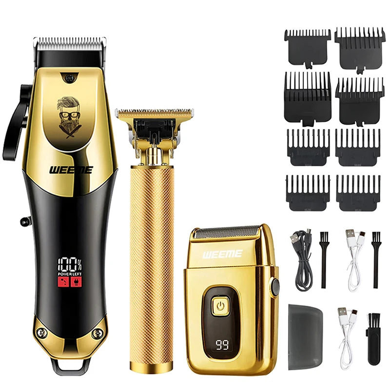 T9 Vintage-Style Rechargeable Hair & Beard Trimmer