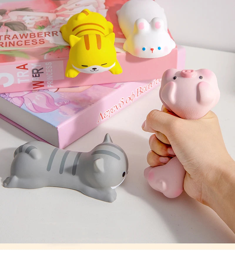 Animal-Shaped Desk Wrist Rest – Rabbit, Pig, Cat or Dog