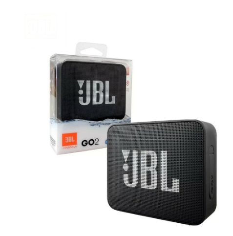 JBL GO 2 Wireless Bluetooth Speaker – IPX7 Waterproof, Built-In Mic, 5-Hour Battery