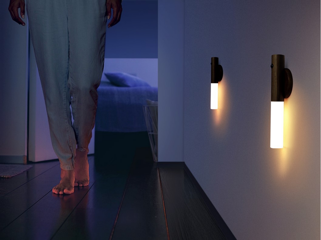 Wireless Motion Sensor Night Light – Rechargeable, Detachable, 6-Hour Battery