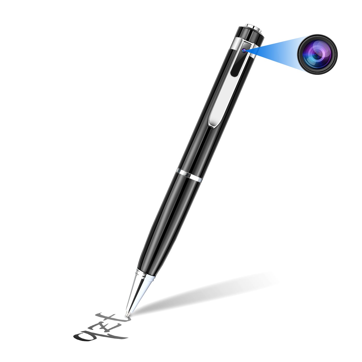 1080P HD Camera Pen – Discreet Recording, AVI Format, USB, 5 Ink Refills Included