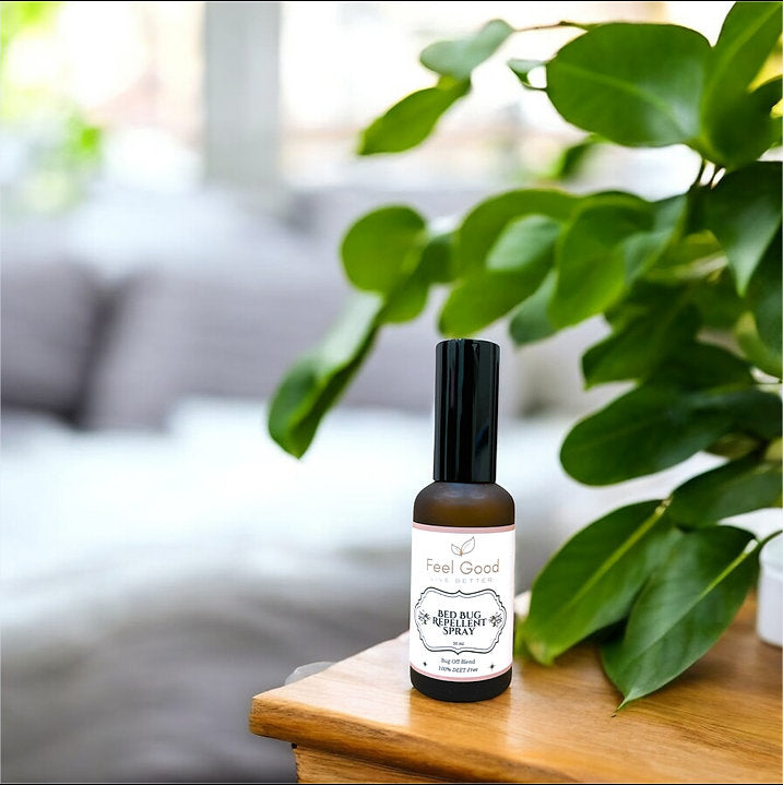 Feel Good Bed Bug Repellent Spray – DEET-Free, 50ml, Travel & Home Safe