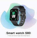 IP68 Ultra-Thin Smartwatch – Full Screen, Health Monitor, 16 Sport Modes