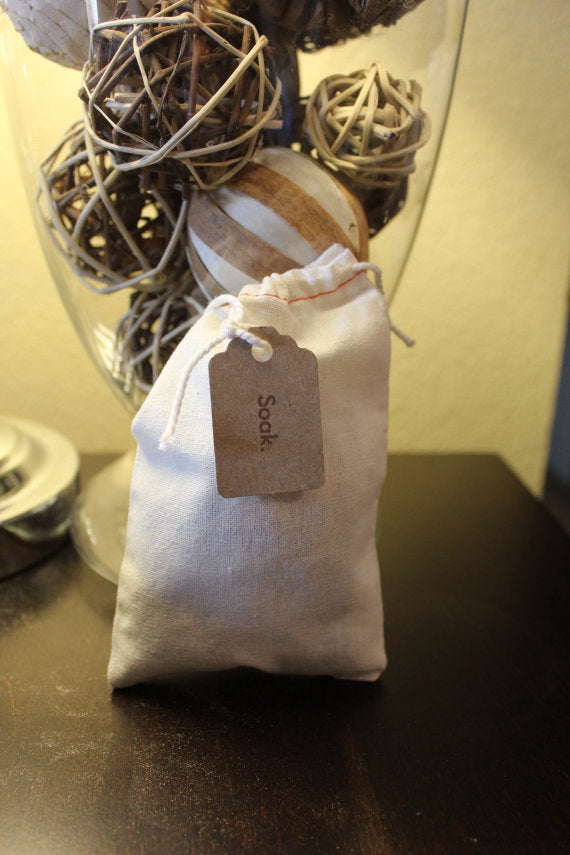 Organic Baby Bath Tea Sachet – Rose, Lavender, Chamomile, Calendula & Oats