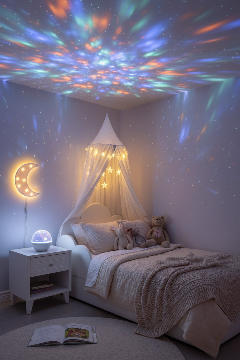 Planet Projection Night Light Lifestyle