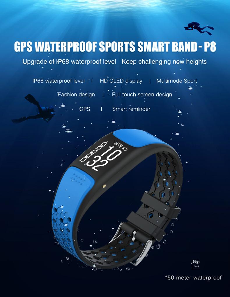 Smart Fit Sporty Fitness Tracker – Waterproof, Multi-Sport, Heart Rate & Sleep Monitor