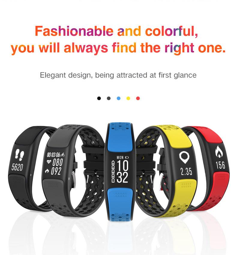 Smart Fit Sporty Fitness Tracker – Waterproof, Multi-Sport, Heart Rate & Sleep Monitor
