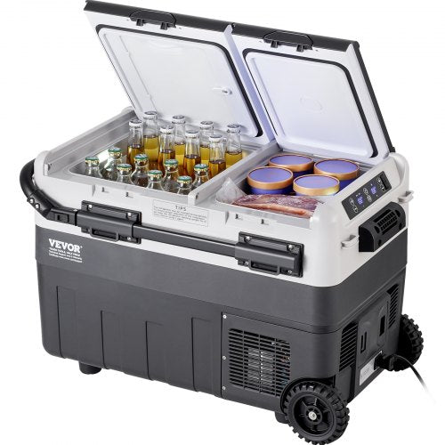 Portable Car Refrigerator – 40L Compressor Fridge for Car, RV, Camping & Home